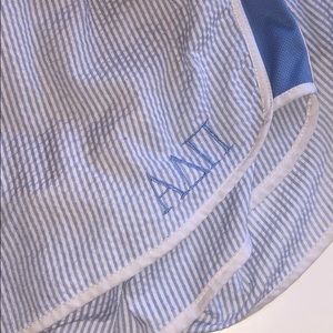 Seersucker sorority shorts